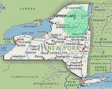 New York State Map
